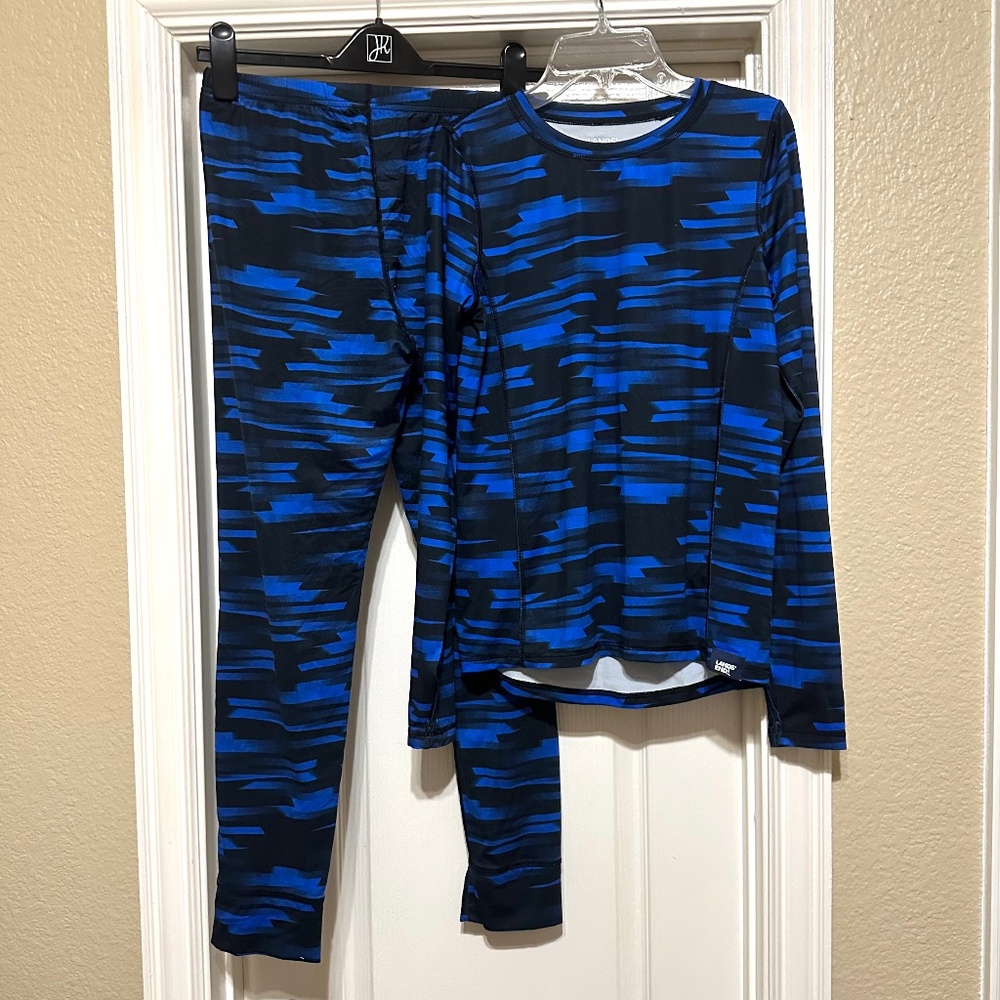 Boys Lands End Base Layer Set 14-16